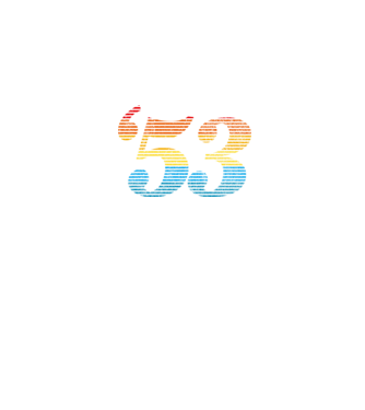 Retro Birthday 1953 model alb pe tricou