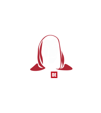 la cas de papel logo model negru pe tricou