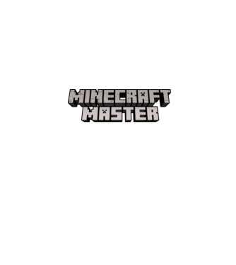 Minecraft Master model albastru închis pe tricou