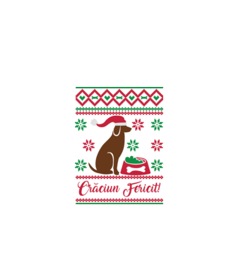 crăciun fericit model alb pe tricou