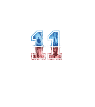 11 eleven stranger things model negru pe tricou