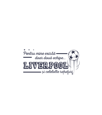 Pentru mine există doar două echipe, Liverpool și celelalte rahaturi model alb pe tricou
