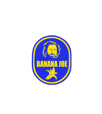 Banana Joe model gri pe tricou