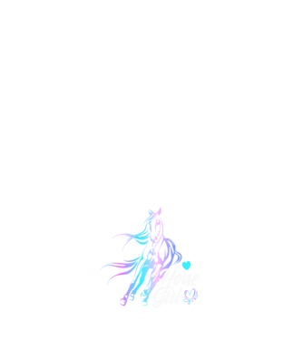 Horse girl 2 model alb pe tricou