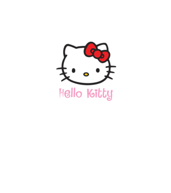 Hello Kitty model roșu pe tricou