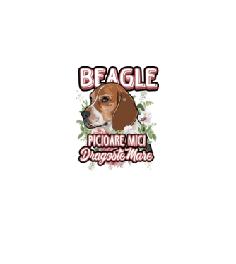 Bulldog francez picioare mici dragoste mare model alb pe tricou