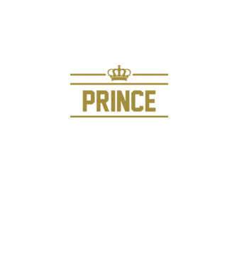 Prince model negru pe tricou
