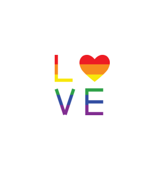 love lgbtq model liliachiu pe tricou