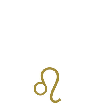 Leo Horoscope model albastru închis pe tricou