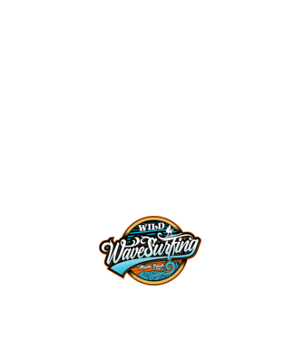 WaveSurfing model alb pe tricou