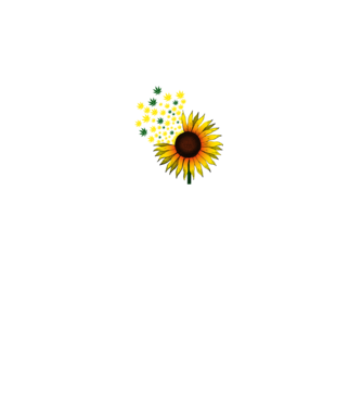 Sunflower Weed model alb pe tricou