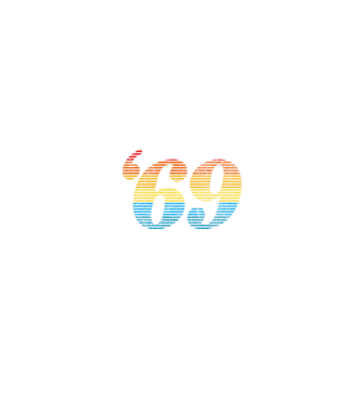 Retro Birthday 1969 model negru pe tricou