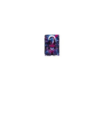 stranger things poster neon model negru pe tricou