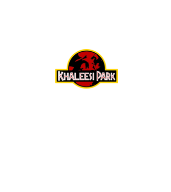 Khaleesi Park model alb pe tricou