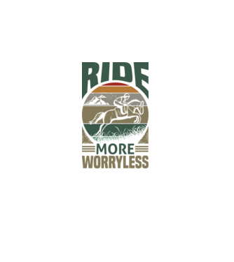 ride more model negru pe tricou