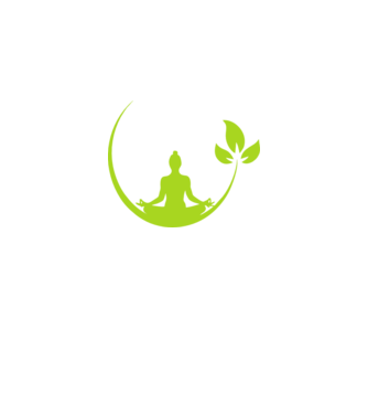 meditation leaf model negru pe tricou