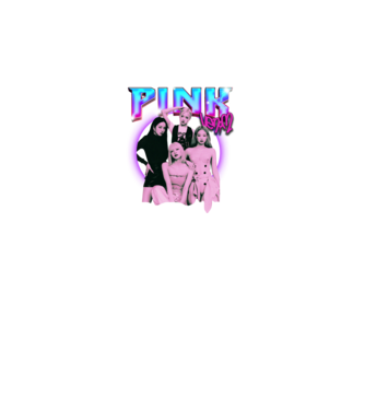 BLACKPINK pink venom model negru pe tricou