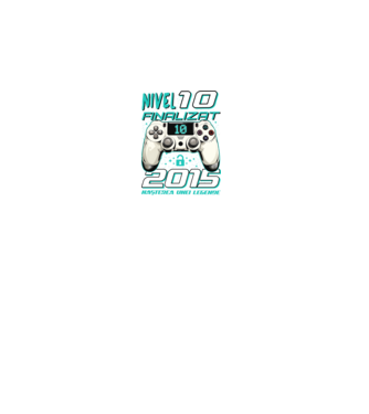 Nivel finalizat 10 2015 model negru pe tricou