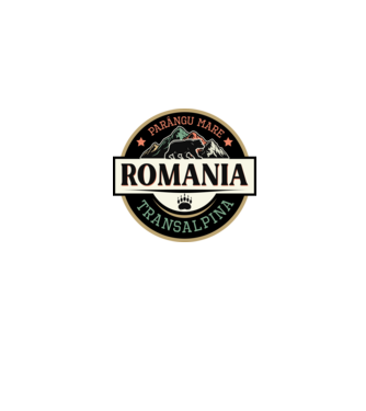 România transalpina model albastru jeanși pe tricou
