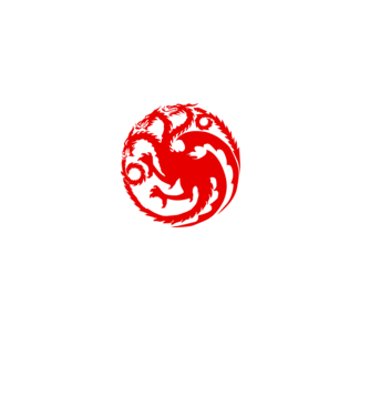 Targaryen model gri pe tricou