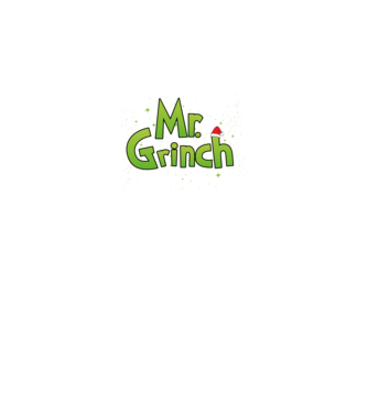 Grinch Family Mr Grinch model negru pe tricou