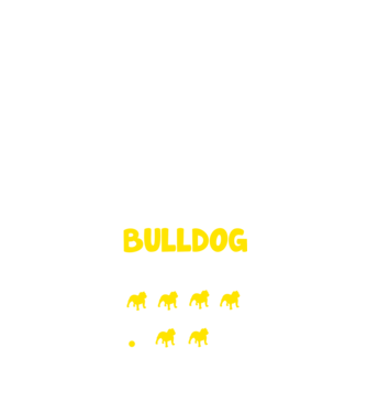 trucuri ale unui bulldog englezesc încăpățânat stai, culcă-te, întoarce-te, vino, adu, bate palma, rămâi model negru pe tricou