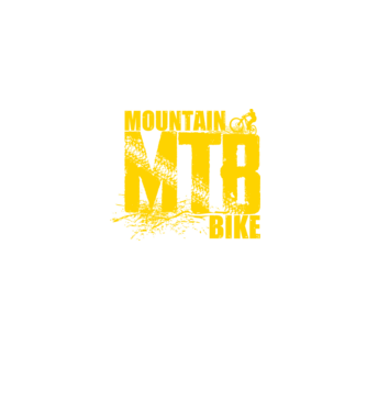 MTB model albastru jeanși pe tricou