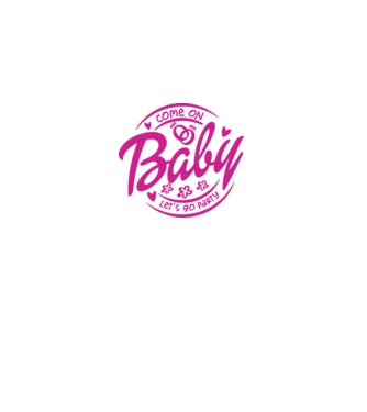 Bride Barbies Baby lets go party model alb pe tricou
