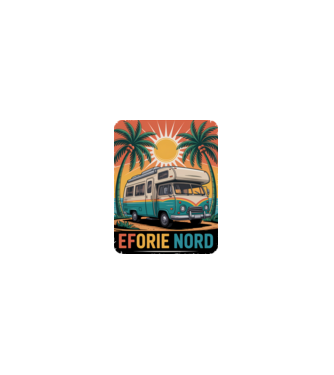 Eforie Nord model alb pe tricou