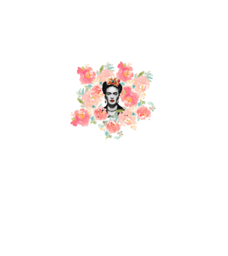 Frida Kahlo 2 model alb pe tricou