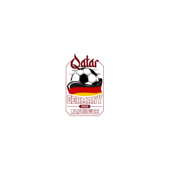 Qatar teams Germany model negru pe tricou