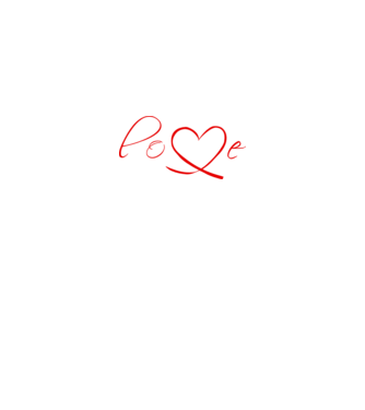 Love Valentines day model negru pe tricou