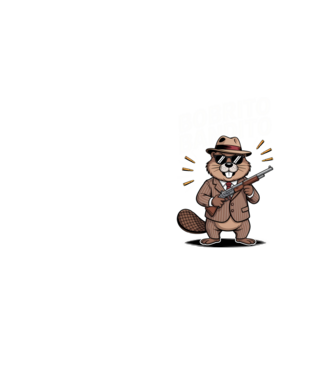 Bobrito Bandito model galben neon pe tricou