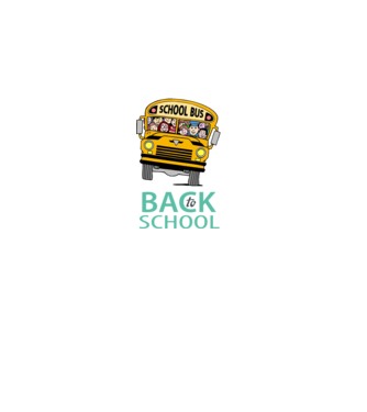 Back to school bus model negru pe tricou