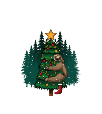 Christmas model alb pe tricou