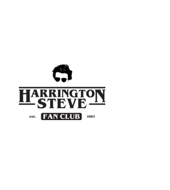 steve harrington fan club model albastru deschis pe tricou