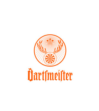 Dartsmeister Dark model negru pe tricou