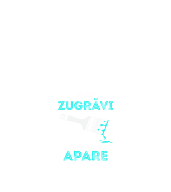 Mulți cred că pot zugrăvi până când apare adevăratul zugrav model negru pe tricou