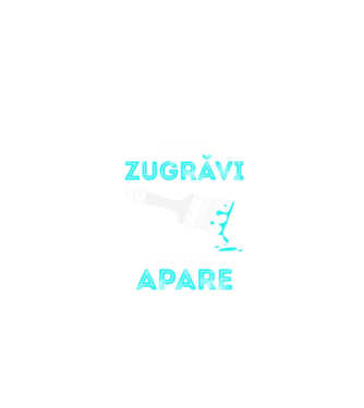 Mulți cred că pot zugrăvi până când apare adevăratul zugrav model negru pe tricou