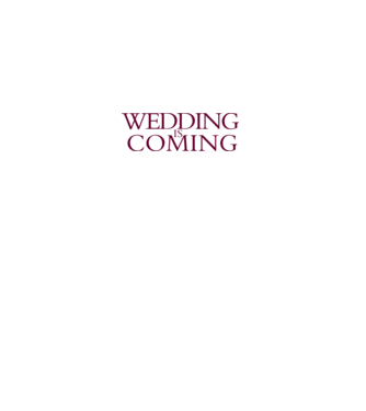 Wedding is coming model gri pe tricou