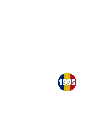 Made in 1995 model negru pe tricou