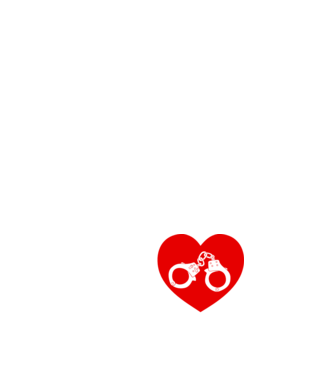 I love my wife model negru pe tricou
