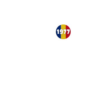 made in 1977 model negru pe tricou