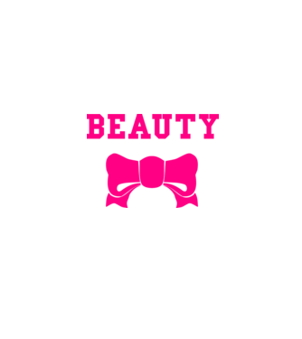 beauty model alb pe tricou