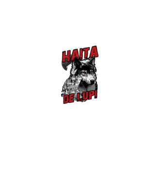 Petrecere de burlac - haită de lupi model negru pe tricou