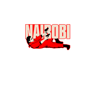 nairobi la casa de papel model turcoaz pe tricou