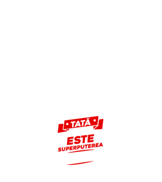 Sunt tată, care este superputerea ta model alb pe tricou