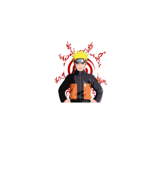 NARUTO model negru pe tricou