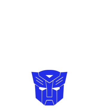 Autobot model roz deschis pe tricou