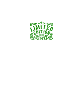 Limited edition 1977 model roșu pe tricou